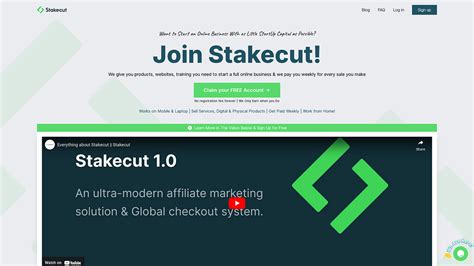 stakecut login|How to get started on Stakecut: Affiliate Marketing – .
